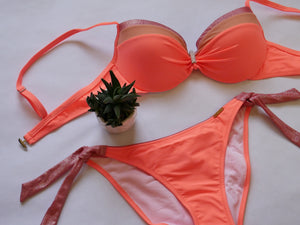 Sunset Orange Bikini Bottom